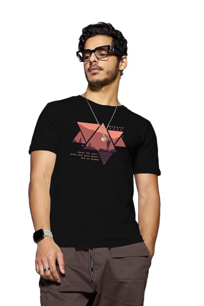 This premium gents cotton t shirt offers unmatched comfort with 100% breathable fabric, a regular fit, and classic round neck—perfect for casual wear, versatile styling, and everyday use.