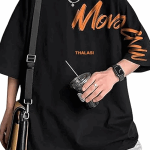 The THALASI over sized t shirt offers a relaxed fit and great comfort. Its unique design makes it perfect for casual outings, letting you express your style with ease and confidence.