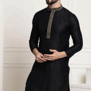 This elegant silk men kurta combines traditional craftsmanship with a modern fit, offering breathable comfort, refined detailing, and versatile styling for weddings, festivals, and formal events throughout the year.